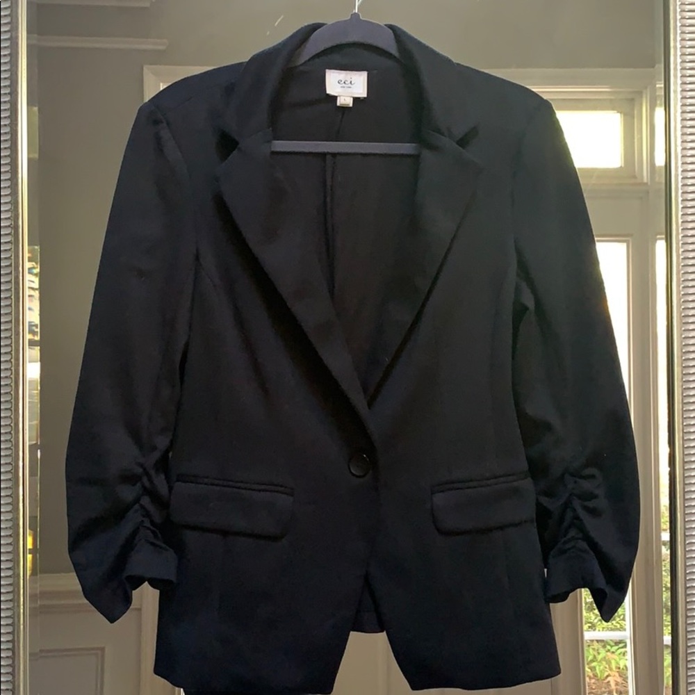 EUC ECI black blazer | Size L